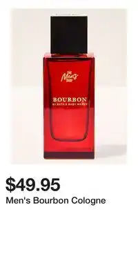 Bath & Body Works Men's Bourbon Cologne offer