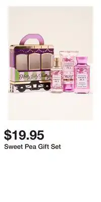 Bath & Body Works Sweet Pea Gift Set offer