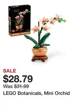 Office Depot LEGO Botanicals, Mini Orchid offer
