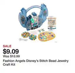 Office Depot Fashion Angels Disney's Stitch Bead Jewelry Craft Kit offer