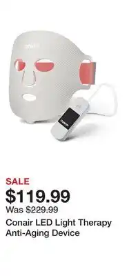 Kohl's Conair LED Light Therapy Anti-Aging Device offer