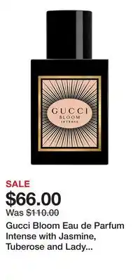 Kohl's Gucci Bloom Eau de Parfum Intense with Jasmine, Tuberose and Lady of the Night offer