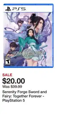 Game Stop Serenity Forge Sword and Fairy: Together Forever - PlayStation 5 offer