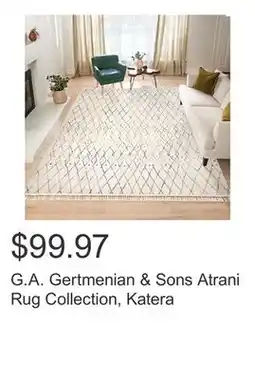 Costco G.A. Gertmenian & Sons Atrani Rug Collection, Katera offer