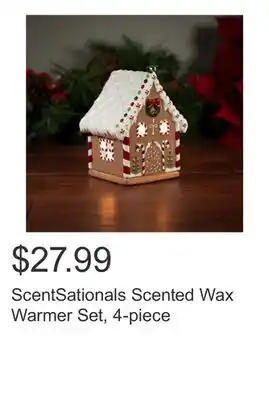 Costco ScentSationals Scented Wax Warmer Set, 4-piece offer