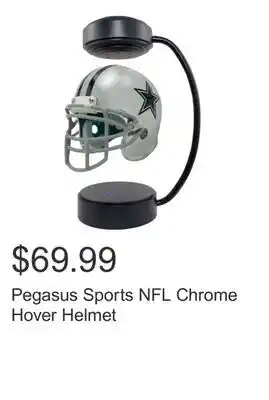 Costco Pegasus Sports NFL Chrome Hover Helmet offer