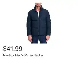 Costco Nautica Men's Puffer Jacket offer