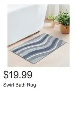 Costco Swirl Bath Rug offer