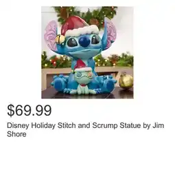 Costco Disney Holiday Stitch and Scrump Statue by Jim Shore offer