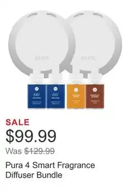 Costco Pura 4 Smart Fragrance Diffuser Bundle offer