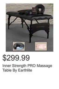 Costco Inner Strength PRO Massage Table By Earthlite offer