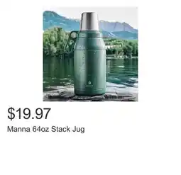Costco Manna 64oz Stack Jug offer
