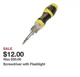 Belk Screwdriver with Flashlight offer