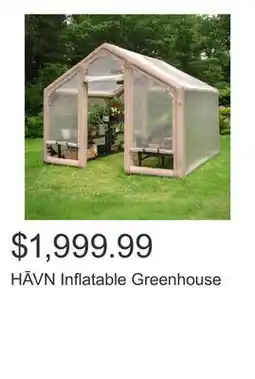 Costco HĀVN Inflatable Greenhouse offer