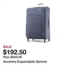 Belk Ascentra Expandable Spinner offer