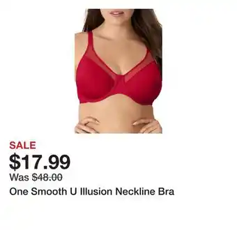Belk One Smooth U Illusion Neckline Bra offer