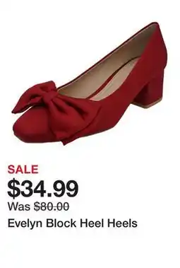 Belk Evelyn Block Heel Heels offer
