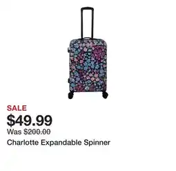 Belk Charlotte Expandable Spinner offer