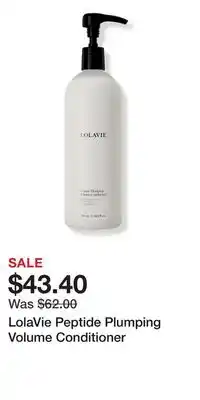 Ulta Beauty LolaVie Peptide Plumping Volume Conditioner offer