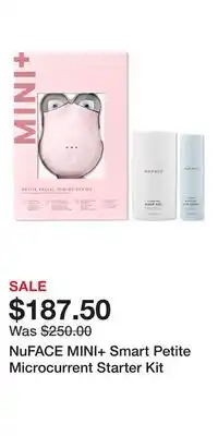 Ulta Beauty NuFACE MINI+ Smart Petite Microcurrent Starter Kit offer