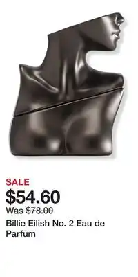 Ulta Beauty Billie Eilish No. 2 Eau de Parfum offer