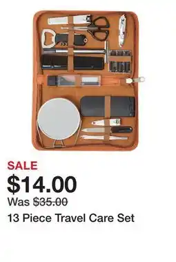 Belk 13 Piece Travel Care Set offer
