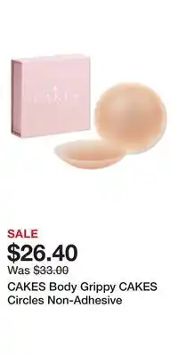 Ulta Beauty CAKES Body Grippy CAKES Circles Non-Adhesive offer