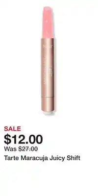 Ulta Beauty Tarte Maracuja Juicy Shift offer