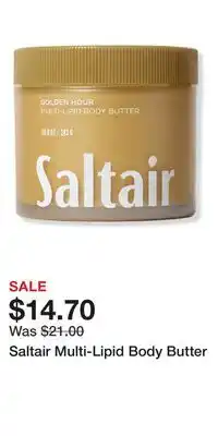 Ulta Beauty Saltair Multi-Lipid Body Butter offer