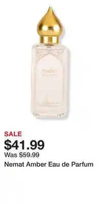 Ulta Beauty Nemat Amber Eau de Parfum offer