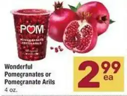 Albertsons Wonderful Pomegranates or Pomegranate Arils offer