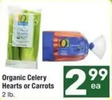 Albertsons Organic Celery Hearts or Carrots offer