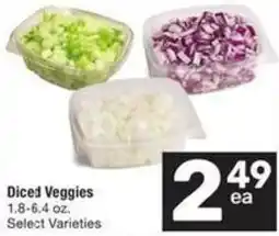 Albertsons Diced Veggies offer