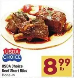 Albertsons USDA Choice Beef Short Ribs offer
