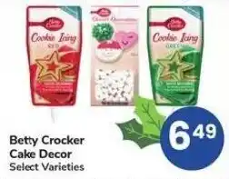 Albertsons Betty Crocker Cake Decor offer