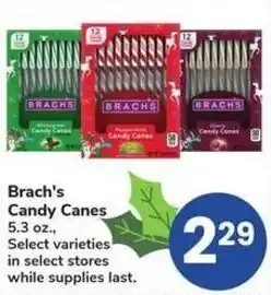 Albertsons Brach's Candy Canes offer