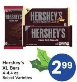 Albertsons Hershey's XL Bars offer
