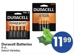 Albertsons Duracell Batteries offer