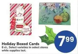 Albertsons Holiday Boxed Cards offer