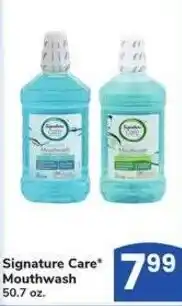 Albertsons Signature care mouthwash offer