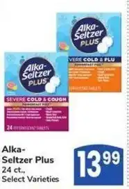 Albertsons Alka- Seltzer Plus offer