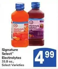 Albertsons Signature Select Electrolytes offer
