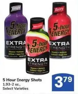 Albertsons 5 hour energy shots offer