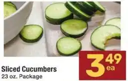 Albertsons Sliced Cucumbers offer