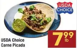 Albertsons USDA Choice Carne Picada offer