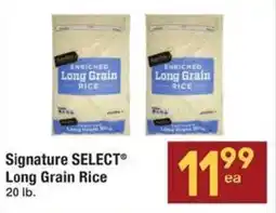 Albertsons Signature select long grain rice offer