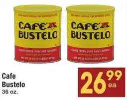 Albertsons Cafe Bustelo offer