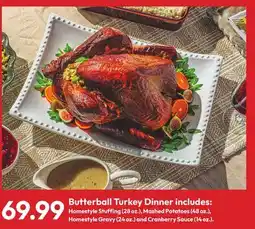 Stater Bros Butterball Turkey Dinner offer