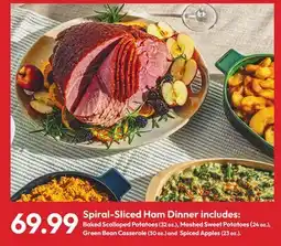 Stater Bros Spiral-Sliced Ham Dinner offer