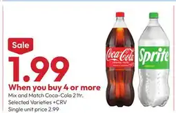 Stater Bros Coca-Cola offer